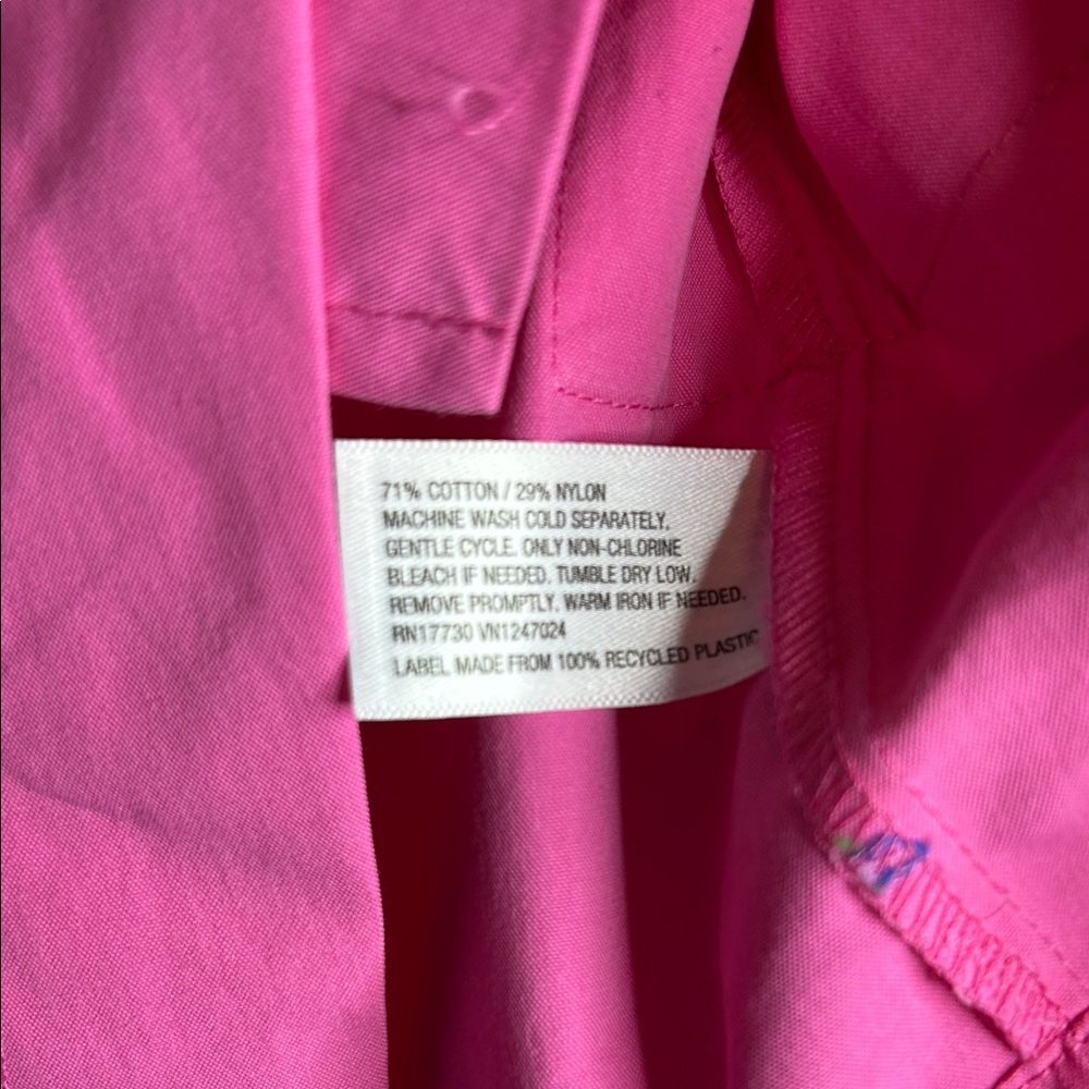 Chic Pink Women's Cargo Skirt - Picture 7 of 9